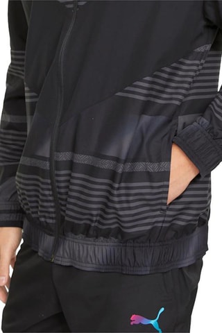 Veste de survêtement Puma Manchester City FC Prematch - Noir et anthracite