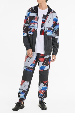 Veste à capuche BMW Motorsport - Noir et rouge