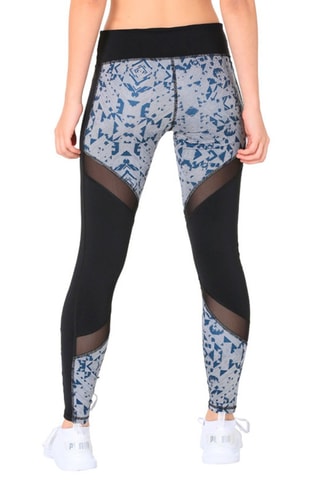 Legging Clash Tight Noir et bleu