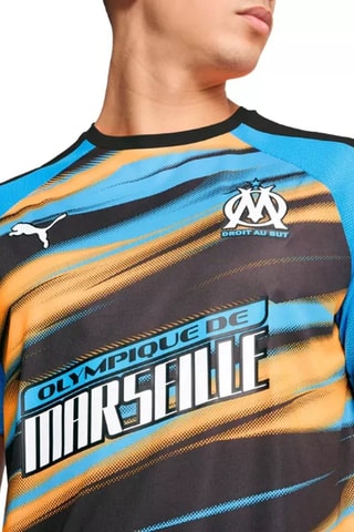 T-shirt de football Olympique de Marseille OM Faster - Bleu cobalt