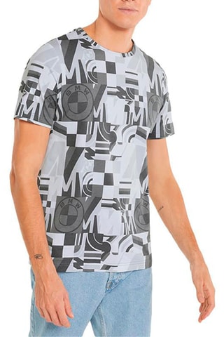 T-shirt BMW MMS AOP - 
Gris et blanc