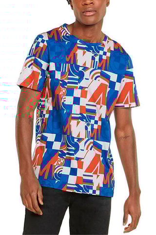 T-shirt BMW MMS AOP - 
Bleu et rouge