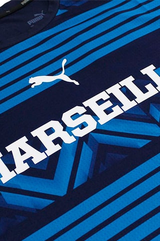 T-shirt Marseille Prematch - 
Bleu