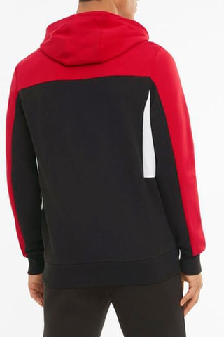 Sweat à capuche Scuderia Ferrari Race - Rouge et noir