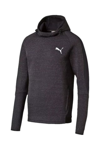 Sweat à capuche Evostripe - Noir