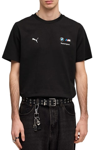 T-shirt Bmw Mms Ess Logo - Noir