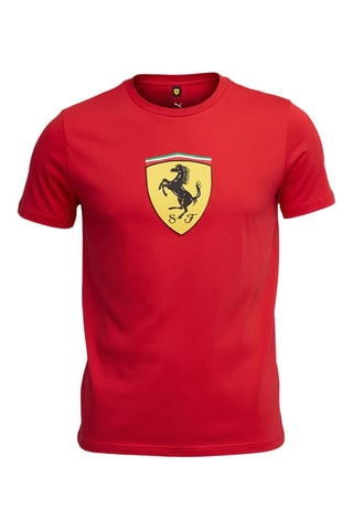 T-shirt Ferrari Colored Shield Tee - Rouge