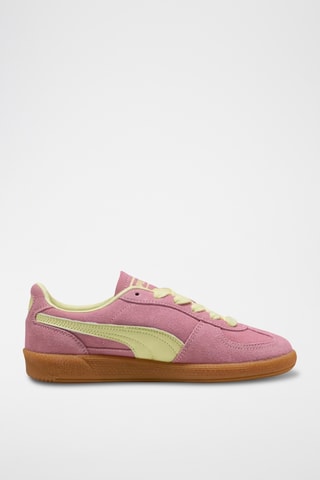 Baskets en nubuck Palermo - Rose