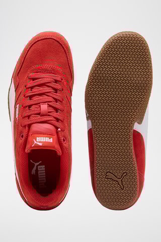 Baskets en nubuck Bella Donna Sd - Rouge