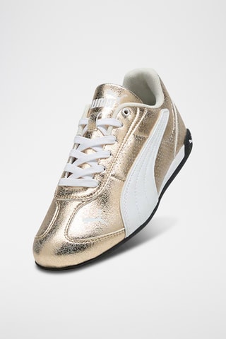 Baskets en cuir Replicatch Meta - Doré