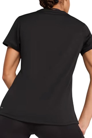 T-shirt Col V Tad Essentials - Noir