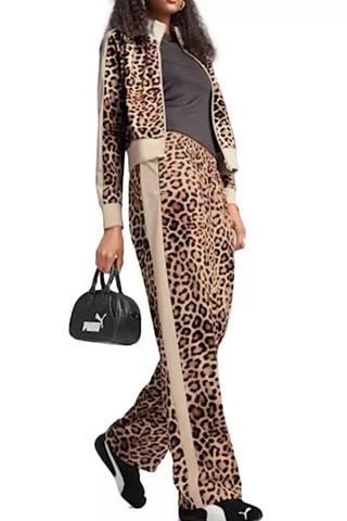 Pantalon de survêtement T7 Leo Luxe Aop Pant - Beige