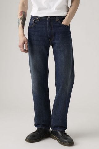 Jean relaxed straight 555™ - Bleu foncé
