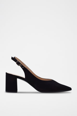 Nubuck Pumps Salon - Zwart