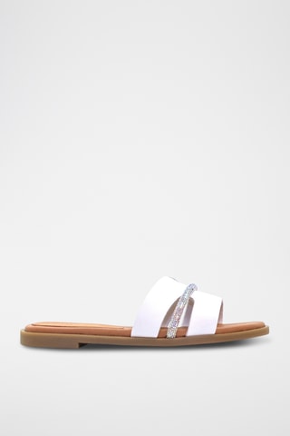 Leren Muiltjes - Wit