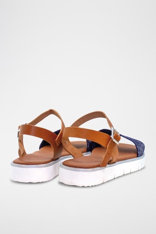 Leren Sandalen Oslo - Blauw