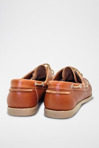 Nappaleren Bootschoenen - Bruin