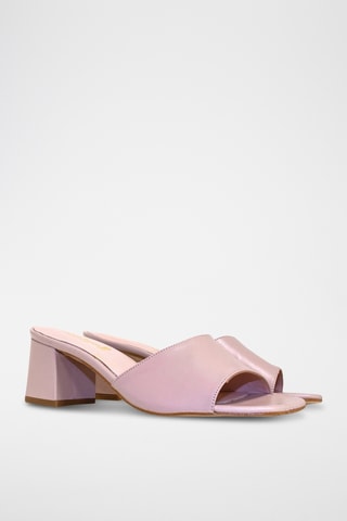 Nappaleren Muiltjes met Hak Rumba - Beige