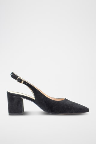 Nubuck Pumps - Zwart