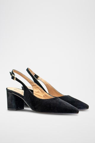 Nubuck Pumps - Zwart