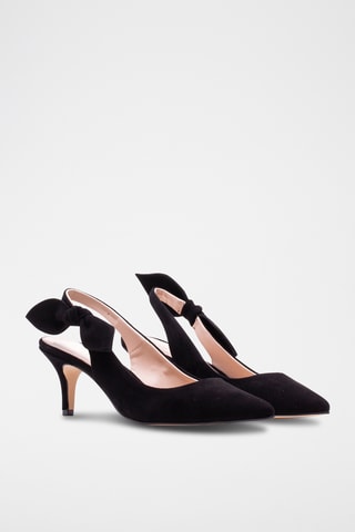 Nubuck Pumps - Zwart