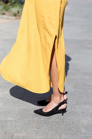 Nubuck Pumps - Zwart