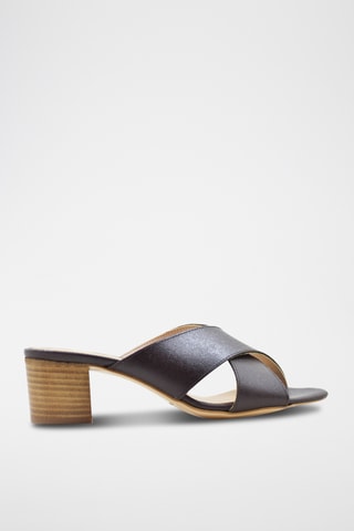 Nappaleren Muiltjes met Hak Colmar - Bruin