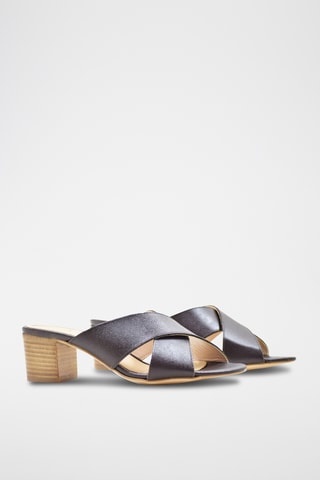 Nappaleren Muiltjes met Hak Colmar - Bruin