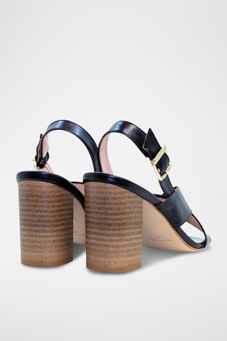 Nappeleren Sandalen met Hak Gala - Zwart