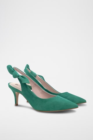 Nubuck Pumps Jade - Groen