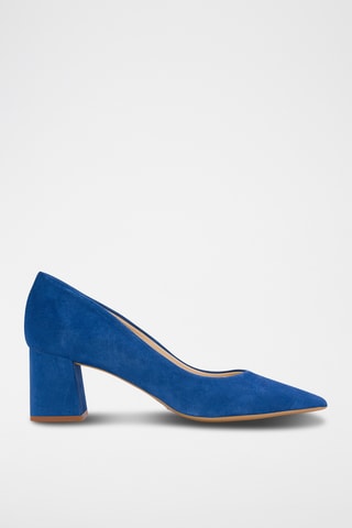 Nubuck Pumps Allegria - Blauw