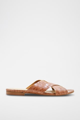 Lakleren Muiltjes Nantes - Bruin