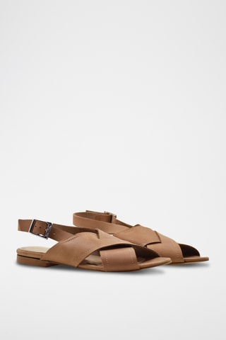 Leren Sandalen Ruan - Bruin