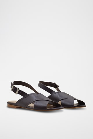 Leren Sandalen Ruan - Bruin