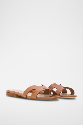 Nappaleren Muiltjes Annetta - Bruin