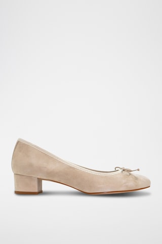 Splitnubuck Pumps Bliss - Beige