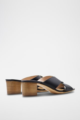 Nappaleren Muiltjes met Hak Colmar - Zwart