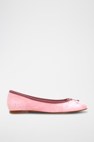 Splitnubuck Ballerina's Bimba - Beige