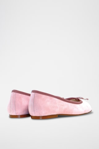 Splitnubuck Ballerina's Bimba - Beige