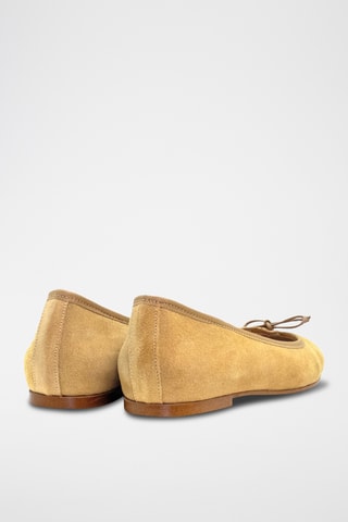 Splitnubuck Ballerina's Bimba - Oranje