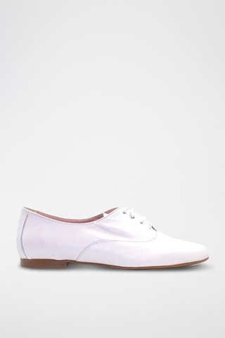 Leren Brogues Ricky - Wit