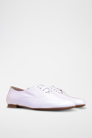 Leren Brogues Ricky - Wit
