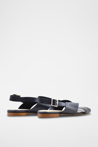 Leren Sandalen Ruan - Marineblauw