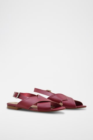 Leren Sandalen Ruan - Rood