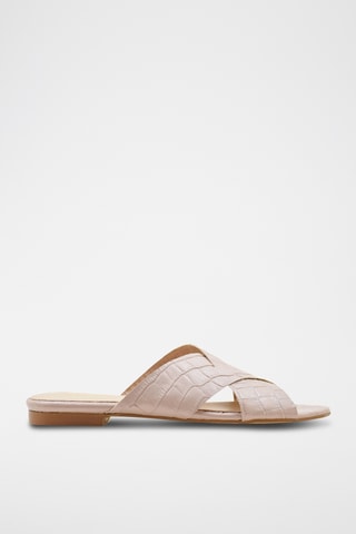 Lakleren Muiltjes Nantes - Beige