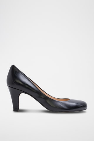 Nappaleren Pumps Albertina - Zwart
