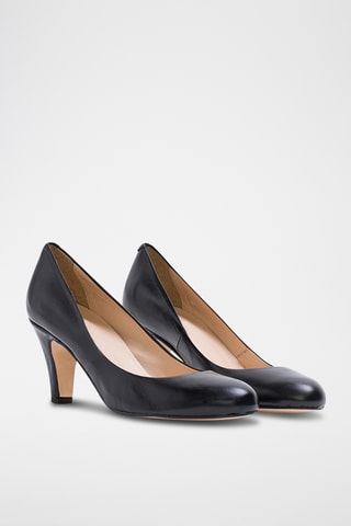 Nappaleren Pumps Albertina - Zwart
