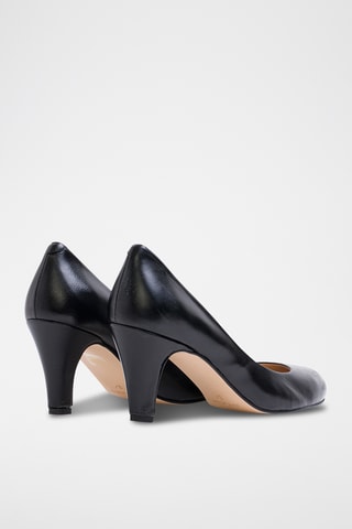 Nappaleren Pumps Albertina - Zwart