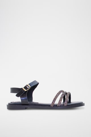 Leren Sandalen - Zwart