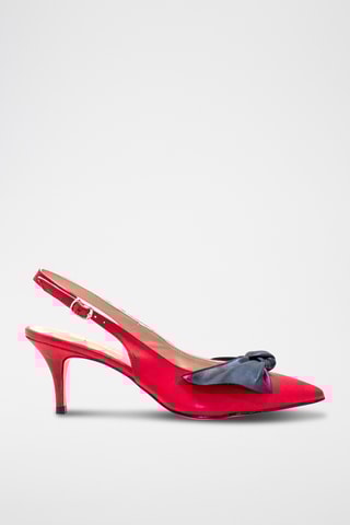 Nappaleren Pumps Dina - Rood